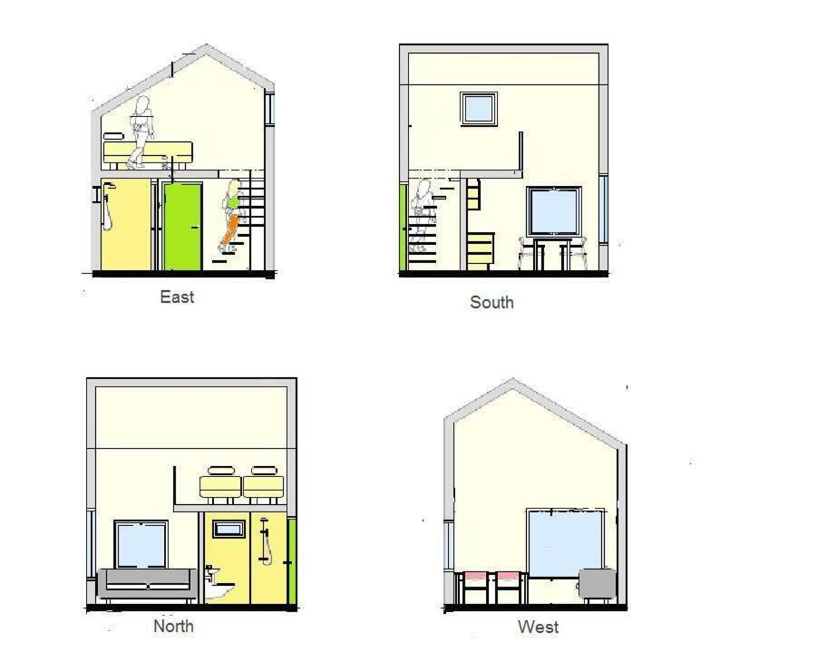 Sunnuhlid Houses อาคูเรย์รี ภายนอก รูปภาพ